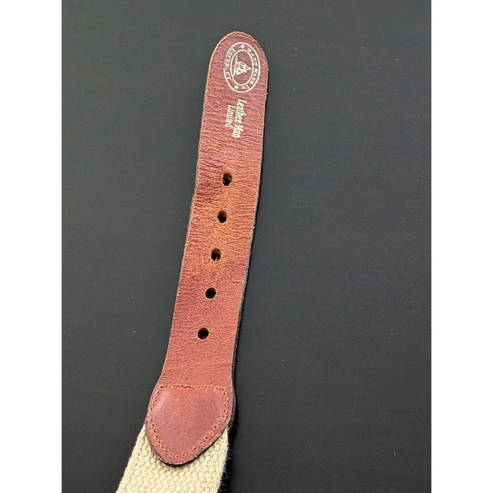 The‎ Antique Boat Museum Belt - Leather Man Limited Handmade Essex USA Sz 48